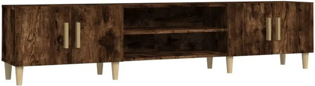 vidaXL TV-Schrank aus Räuchereiche, B/T/H: 180 x 40 x 40 cm - Bild 1