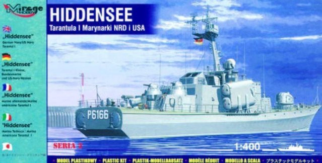 Mirage Hobby Hiddensee - Tarantul I Klasse, Modell, 1:400, Grau, Kunststoff - Bild 1