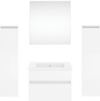 Get2You Badmöbel-Set twenty one, 5-teilig, modern, weiss, B/H/T: 62 x 1,5 x 51 cm - Bild 1