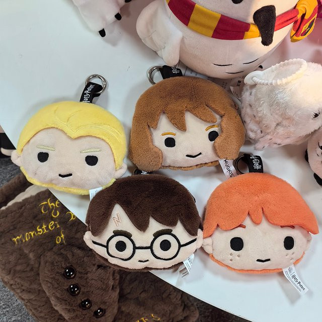 HUGKIS Harry Potter Hermine Ron Weasley Plüschtasche, Plüschtier, 12 cm - Bild 1