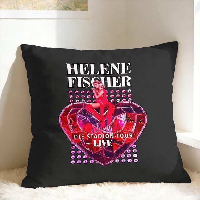 JMG Clothing Kissenbezug Helene Fischer 360° Stadiontour Design, Mehrfarbig, B/B: 50 x 50 cm - Bild 1
