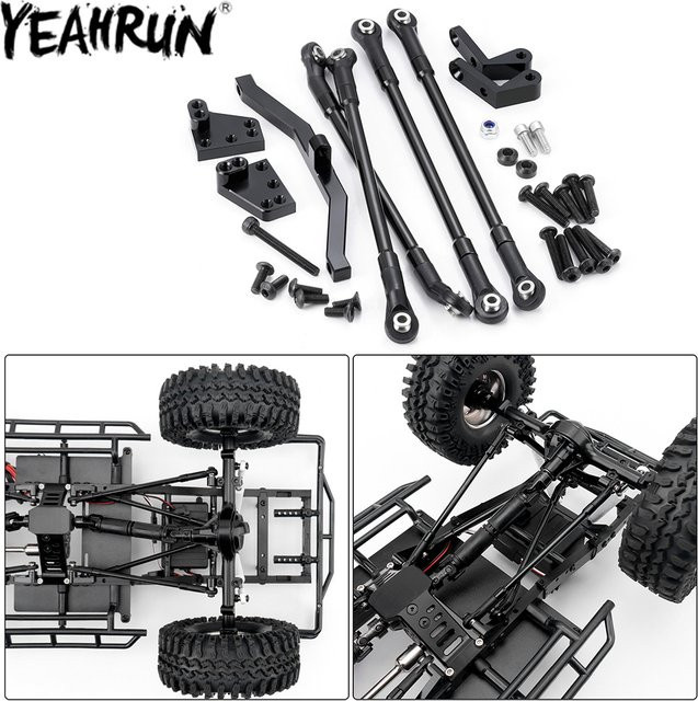 YEAHRUN Alu-Legierung Vorderradaufhängung Umbau, Zubehör, 1:10, Metall - Bild 1