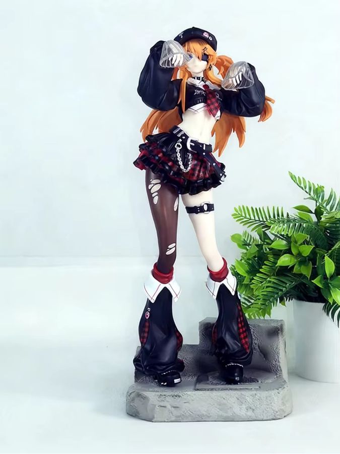 Bandai Anime Rock Band Keimender Elefant Asuka Handgefertigte Figur Multicolor Sammlerstück Modell Ornament für den Tisch - Bild 4