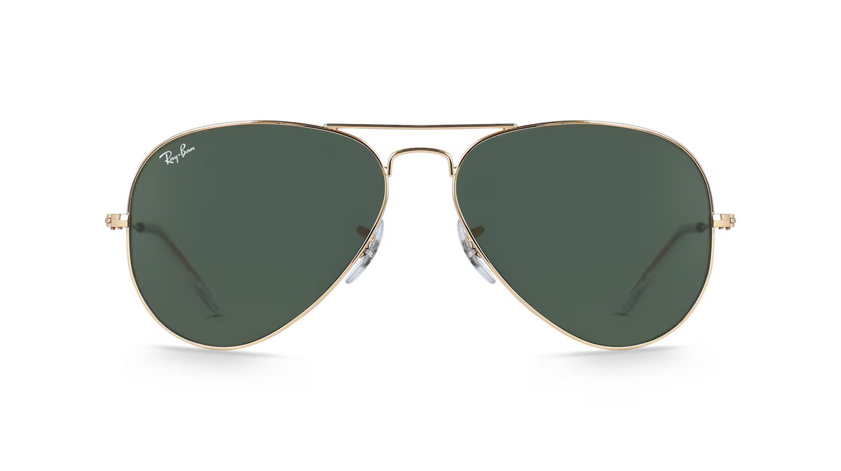 Ray-Ban RB3025 Sonnenbrille Aviator, Vollrand, Metall, Unisex, gold, grey - Bild 1
