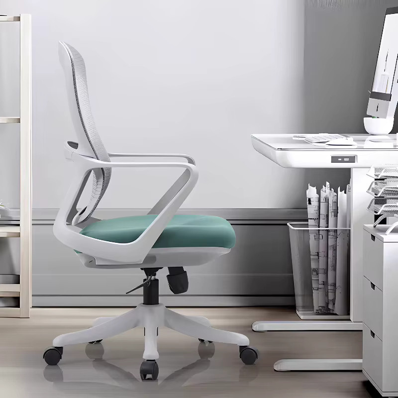 Ergonomischer Chefbürostuhl DUTRIEUX in Schwarz mit Armlehnen und Rollen für das Home-Office - Bild 2