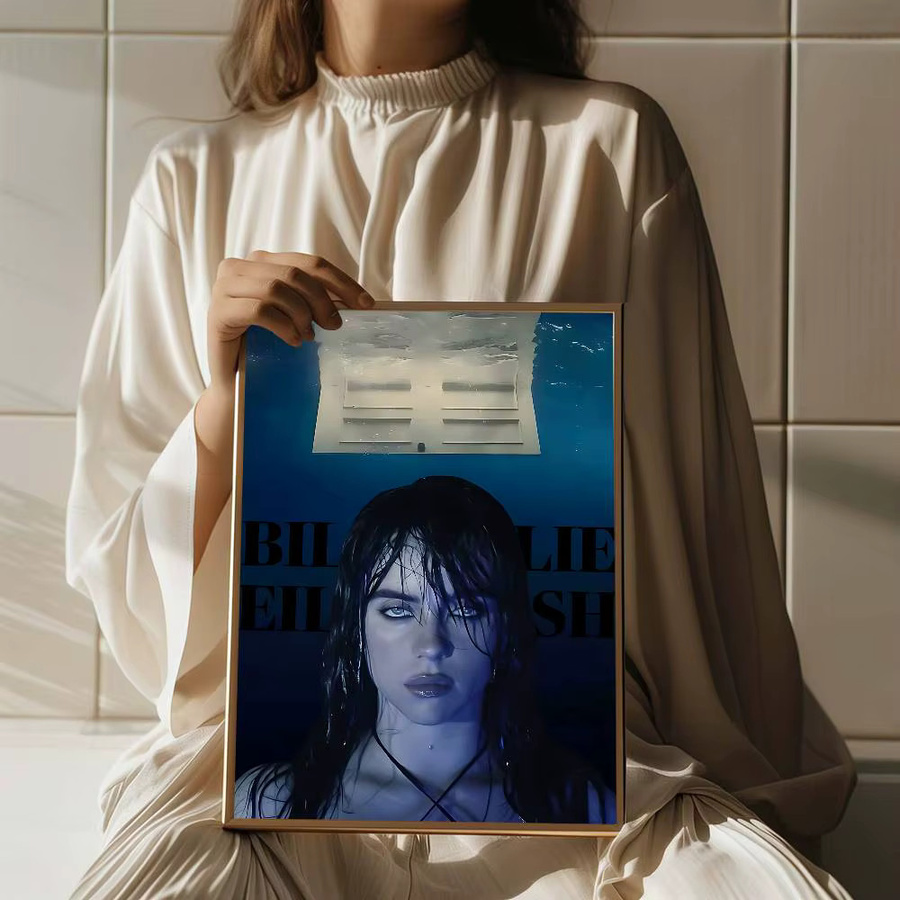 Potdemiel Anime-Poster Hit Me Hard And Soft B-BillyS Wanddekoration aus weißem Kraftpapier ohne Rahmen - Bild 6