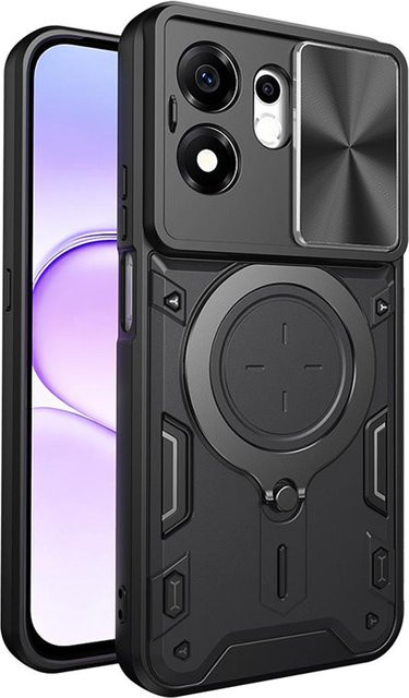 Techsuit CamGuard Pro Schutzhülle für Honor 600 Smart in Schwarz - Bild 1