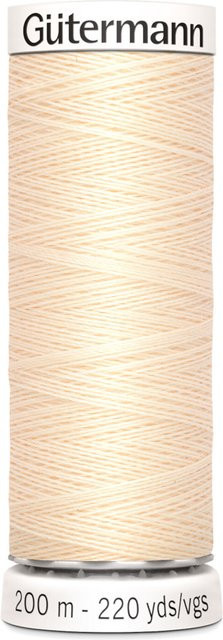 Gütermann Allesnäher Nähgarn in Hellbeige, 200 m - Bild 1