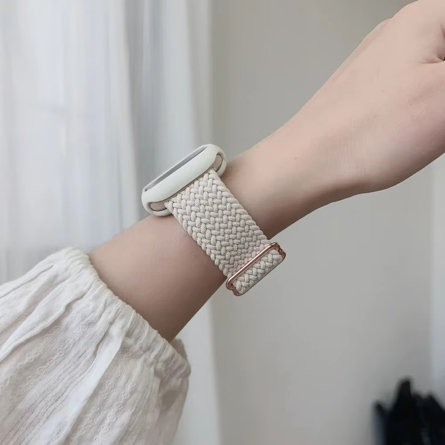 Uhrenarmband NEY, geflochtene Solo-Schlaufe, Textil/NATO, Unisex - Bild 4