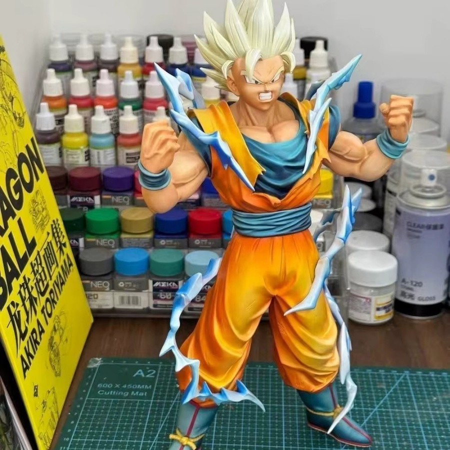 Bandai Dragon Ball Son Goku Super Saiyan 2, Actionfigur, 30 cm, Kunststoff - Bild 1