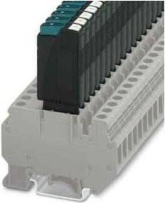 Phoenix Contact Sicherungs-Reihenklemme TCP 0,5A, grau - Bild 1