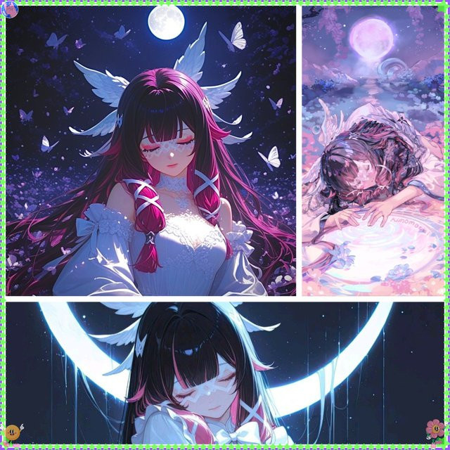KAYOU Malen nach Zahlen Set Genshin Impact Columbina Wandbild als DIY Ölgemälde für deine Home Dekoration in Mehrfarbig - Bild 1