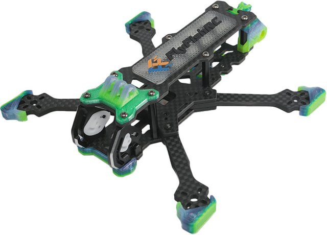 FlyFishRc Volador VX3 VX3.5 Freestyle-Rahmenkit für 3 bis 3,5 Zoll FPV-Rennwagen aus T700 Carbon, kompatibel mit DJI O3 und O4 PRO HD VTX - Bild 1