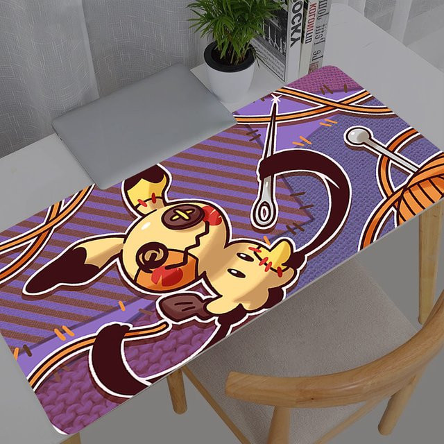 Potdemiel Pokemon Pikachu Mauspad in Multicolour mit Speed-Lock-Kante für eSports und professionelles Gaming - Bild 1
