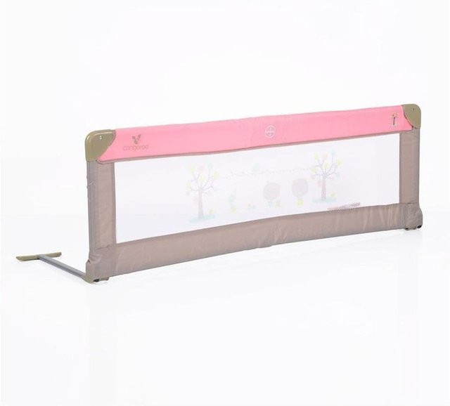 Cangaroo Bettschutzgitter Rosa, Breite: 130 cm, Tiefe: 43,5 cm - Bild 1