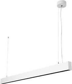 Dotlux STYLFREE LED-Pendelleuchte in Weiß, 50 W, 6500 lm, 4000 K, bildschirmarbeitsplatzfähig, Aluminium - Bild 1