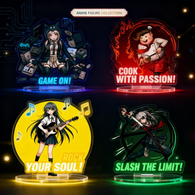 Bandai Danganronpa Acryl-Aufsteller, Figuren, Sammlerstücke - Bild 1