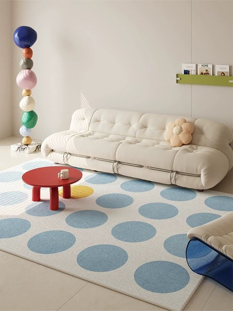 VIKAMA Dopamin Bauhaus Teppich, mehrfarbig, wasser- und schmutzabweisend, B/T: 160 x 80 cm - Bild 1