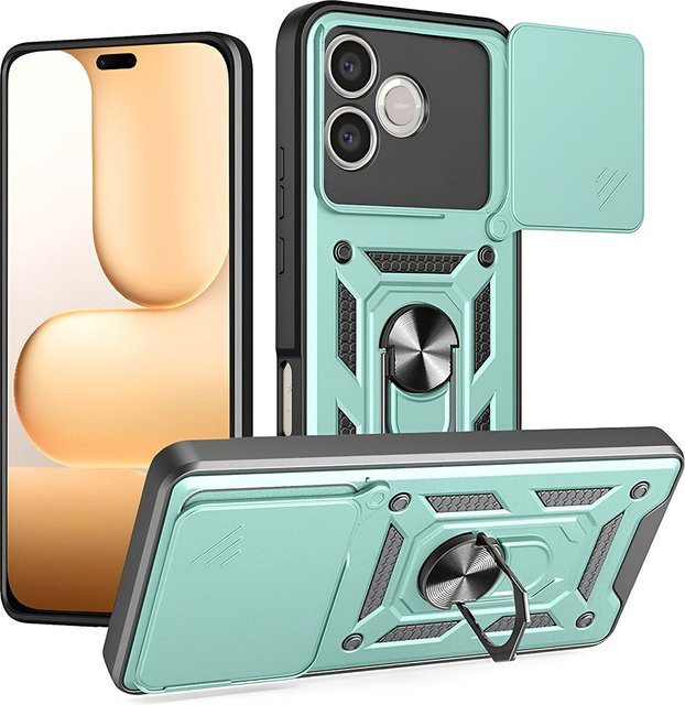 Techsuit CamShield Schutzhülle für Honor 600 Lite in Grün - Bild 1