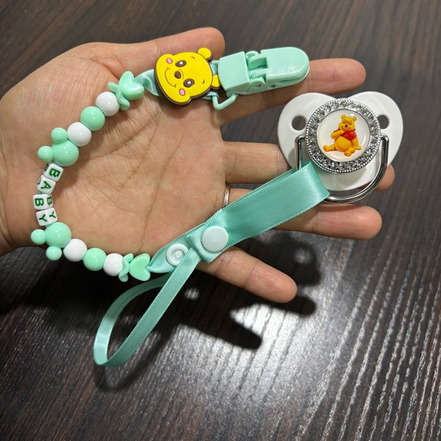 Disney Schnuller und Schnullerhalter Set für Neugeborene in Multicolour - Bild 1