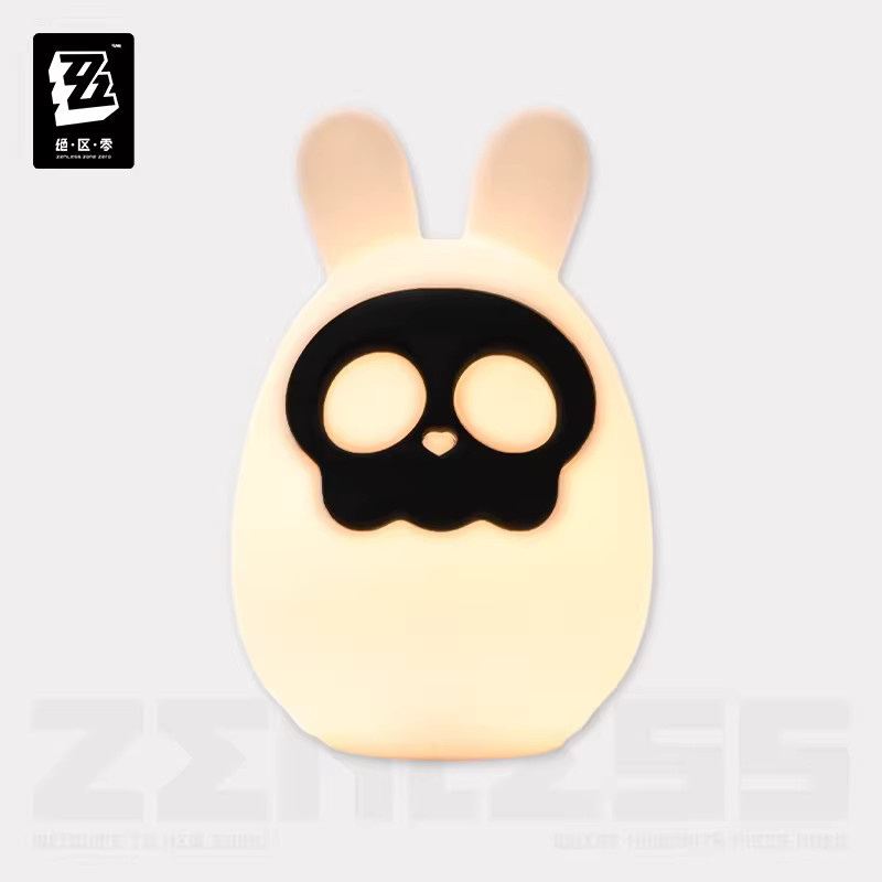 miHoYo Zenless Zone Zero Bangboo Schreibtischlampe Weiß mit warmweißem Licht als Anime Desktop Ornament - Bild 2