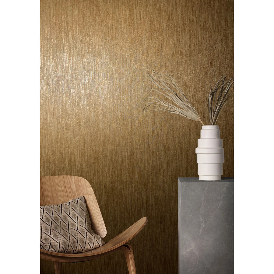 Marburg Vliestapete Natural Opulence Struktur Uni Braun FSC Non-Woven - Bild 2
