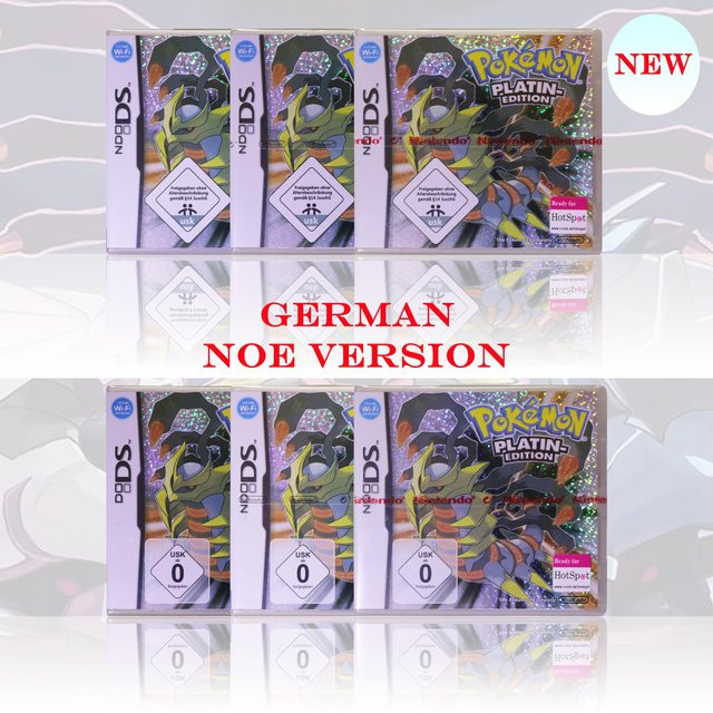 Pokémon Platin-Edition Nintendo DS Videospiel mit Box und Handbuch, Neu und Versiegelt - Bild 1