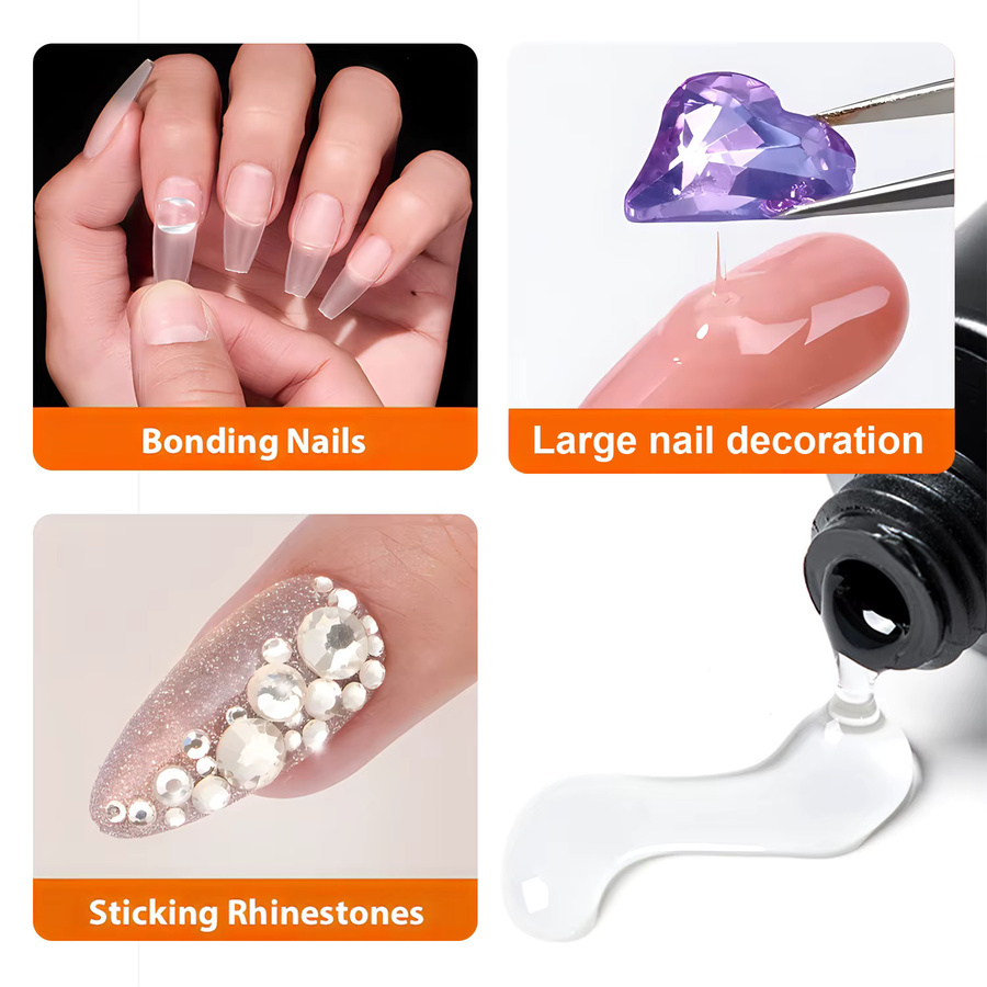 TWOING Acryl-Nagelgel für Maniküre-Verlängerung, Unisex - Bild 2