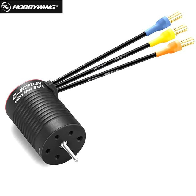 HOBBYWING QuicRun 2435 G3 Motor, 4500KV 6500KV, für 1:18 1:16 RC Ferngesteuertes Auto - Bild 1