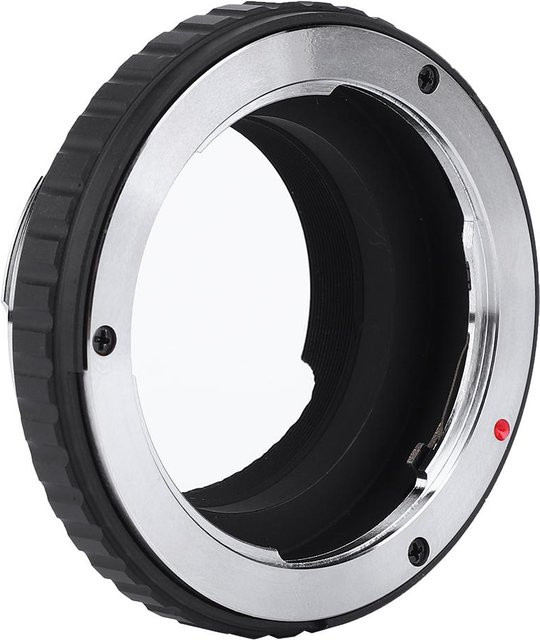 TECHART LM EA7 Metall-Objektivadapterring für CY-Bajonett auf LM-Bajonett, Schwarz - Bild 1