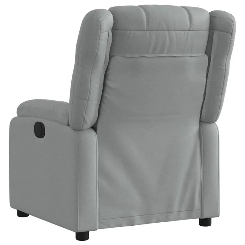 Vidaxl Elektrischer Relax-Sessel aus Stoff in Grau - Bild 4