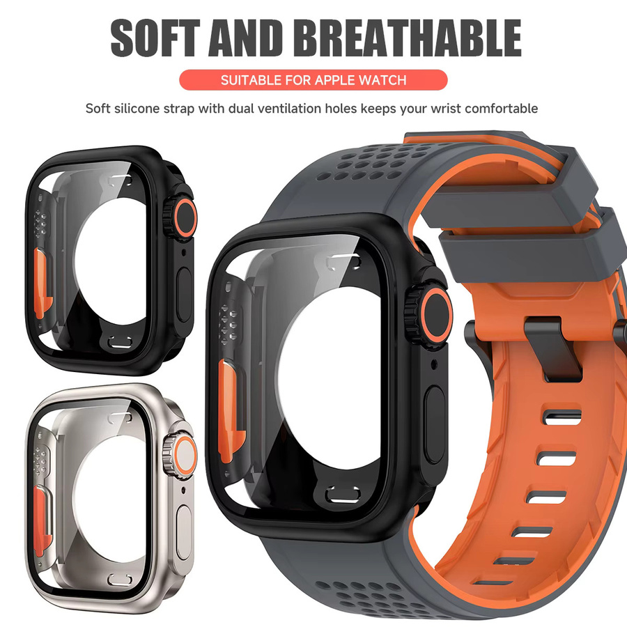 Geekthink Uhrenarmband Silikon, Unisex - Bild 5