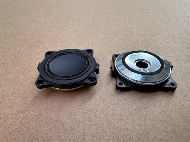GHXAMP Ultradünner Aluminium-Waschtischlautsprecher als hochwertiger mittlerer Hochtöner mit Neodym-Magnet, 4 Ohm, 20 W, 2 Stück - Bild 1