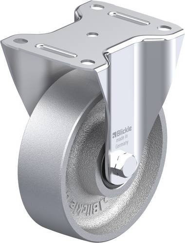 Blickle BI-G 150IK Bockrolle in Silber, Rad-Durchmesser: 150 mm, Tragfähigkeit: 400 kg - Bild 1