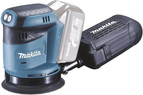 Makita Akku-Exzenterschleifer DBO180Z 18V in Türkis mit Ø 125 mm - Bild 1