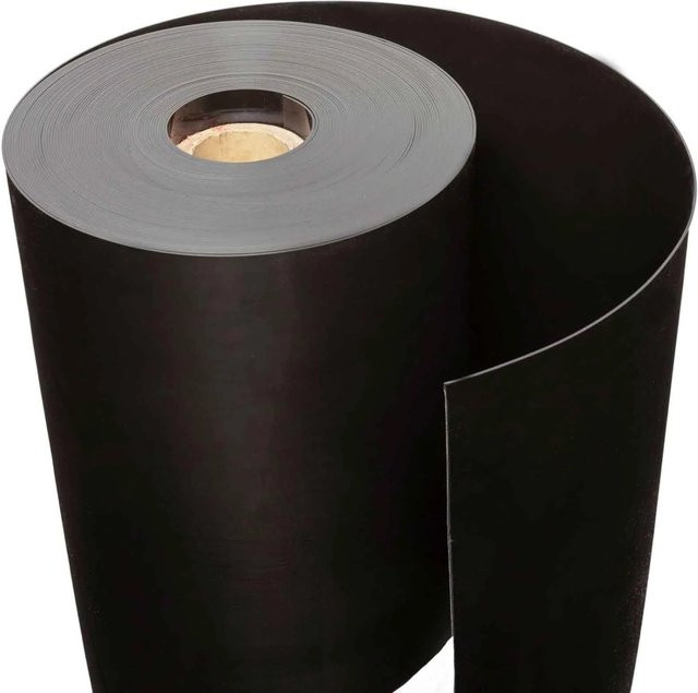 Bambusbörse Wurzelsperre Rhizomsperre in Schwarz, Stärke 1 mm, Breite: 50 cm, Länge: 14 m - Bild 1