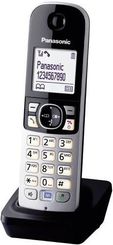 Panasonic KX-TGA681EXB DECT Mobilteil in Schwarz und Silber - Bild 1