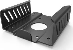 Compulocks Maclocks Secure Bracket Befestigungskit für Apple TV 4. Generation aus Aluminium in Jet Black mit 75 x 75 mm Montageschnittstelle - Bild 1