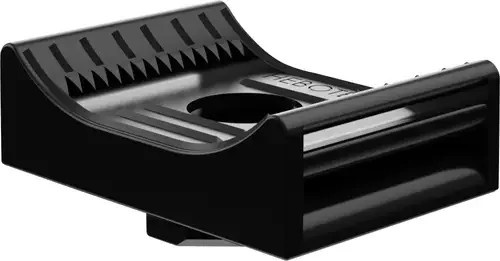 Hebotec Befestigungssockel KBS-MA8M 10-60 20 in Schwarz Matt aus Aluminium - Bild 1