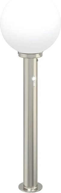 vidaXL Pollerleuchte mit Bewegungssensor aus Edelstahl in Silber, Höhe: 80 cm, IP44 - Bild 1