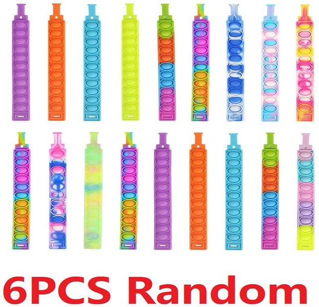Armband Push Bubble Fidget-Spielzeug, Kinder - Bild 1