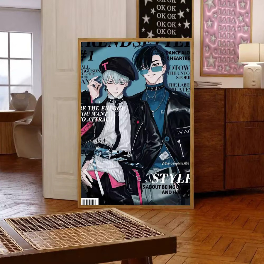 Kayou Anime Wandbild Ivan Till Poster für Wohnzimmer und Schlafzimmer als HD Wandkunst ohne Rahmen - Bild 5