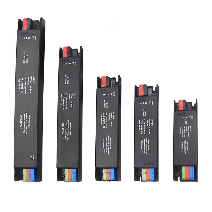 Ultradünner LED-Treiber Netzteiladapter AC 110V 220V zu DC 12V 24V in Schwarz - Bild 7