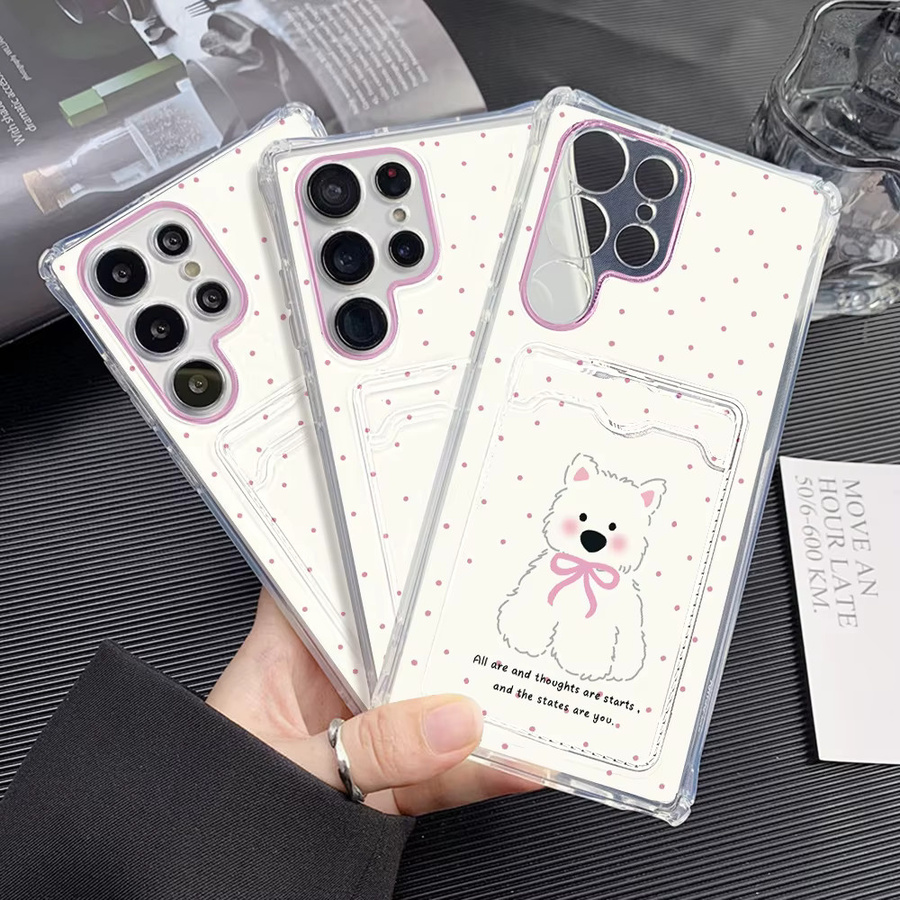 Kartenhalter Handyhülle aus weichem TPU für Samsung Galaxy A56 5G, A55, A54, A36, A35, A53, A52, A26, A25, A22, A17, A16, A15, A14, A13, A07, A06, A05s - Bild 5