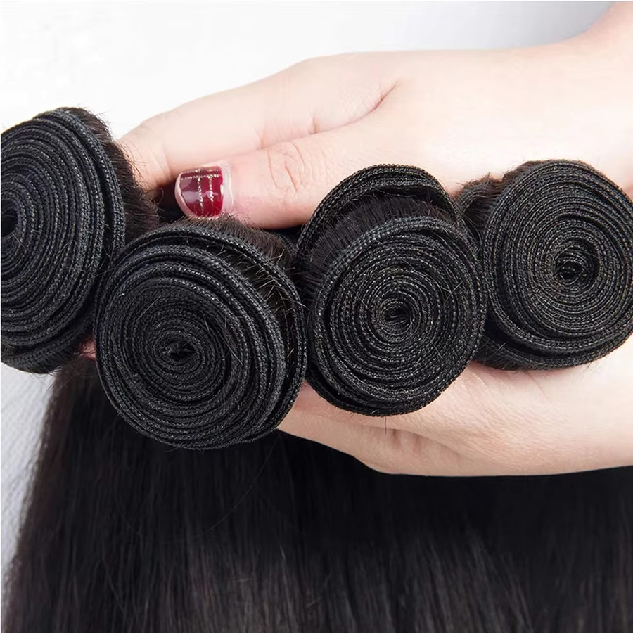 Fashowbeauty Body Wave Echthaar-Bündel, Schwarz, 12-32 Zoll, Damen - Bild 3