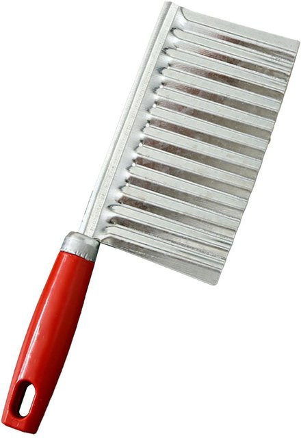 TOMTOP JMS Kartoffelwellenschneider aus Edelstahl in Weiß - Bild 1