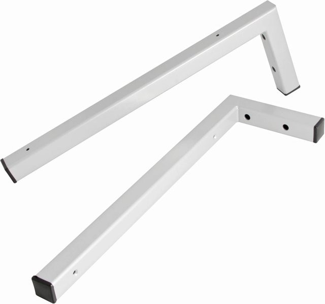 Fackelmann Winkelhalter Hype 2er-Set Grau 46 cm - Bild 1