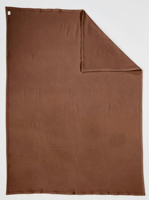 Eskimo Naturhaardecke aus 100% Wolle in Braun, B/T: 200 x 150 cm - Bild 1