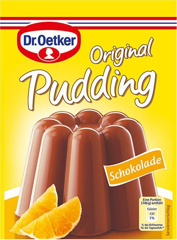 Dr. Oetker Original Pudding Schokolade 135 g - Bild 1