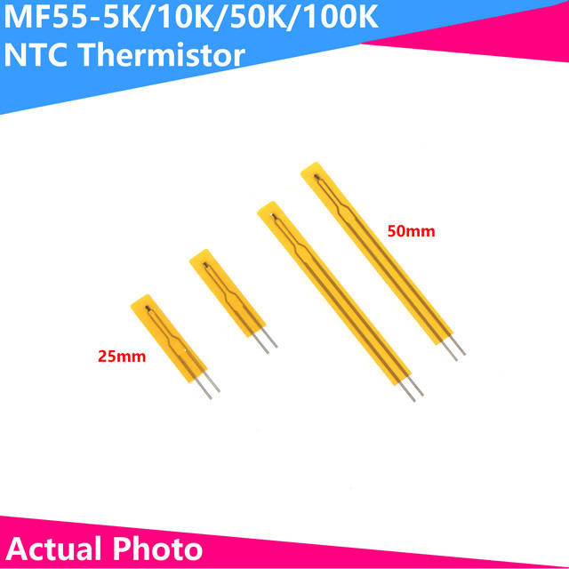 Hongqiwei Mf55 Dünnschicht NTC-Temperatursensor in Gelb - Bild 1